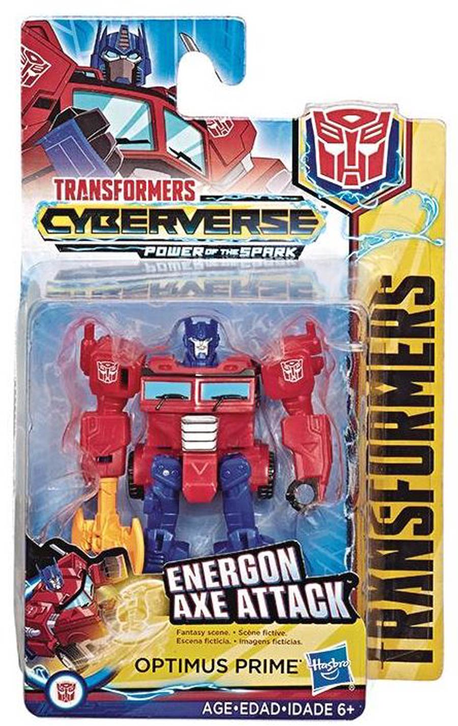 Transformers Cyberverse Scout Action Figure Assortment 201903 - Optimus Prime (Energon Axe Attack)