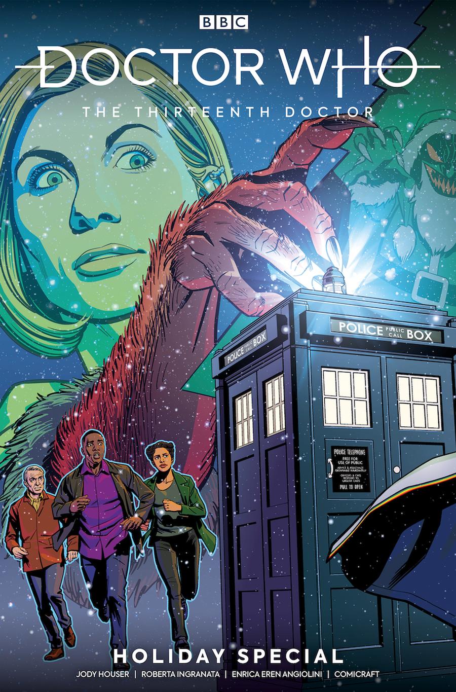 LCSD 2019 Doctor Who 13th Doctor Holiday Special #1 Variant Christopher Jones Connecting Cover