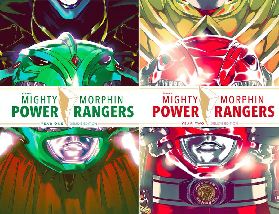 LCSD 2019 Mighty Morphin Power Rangers Year One & Year Two HC Set
