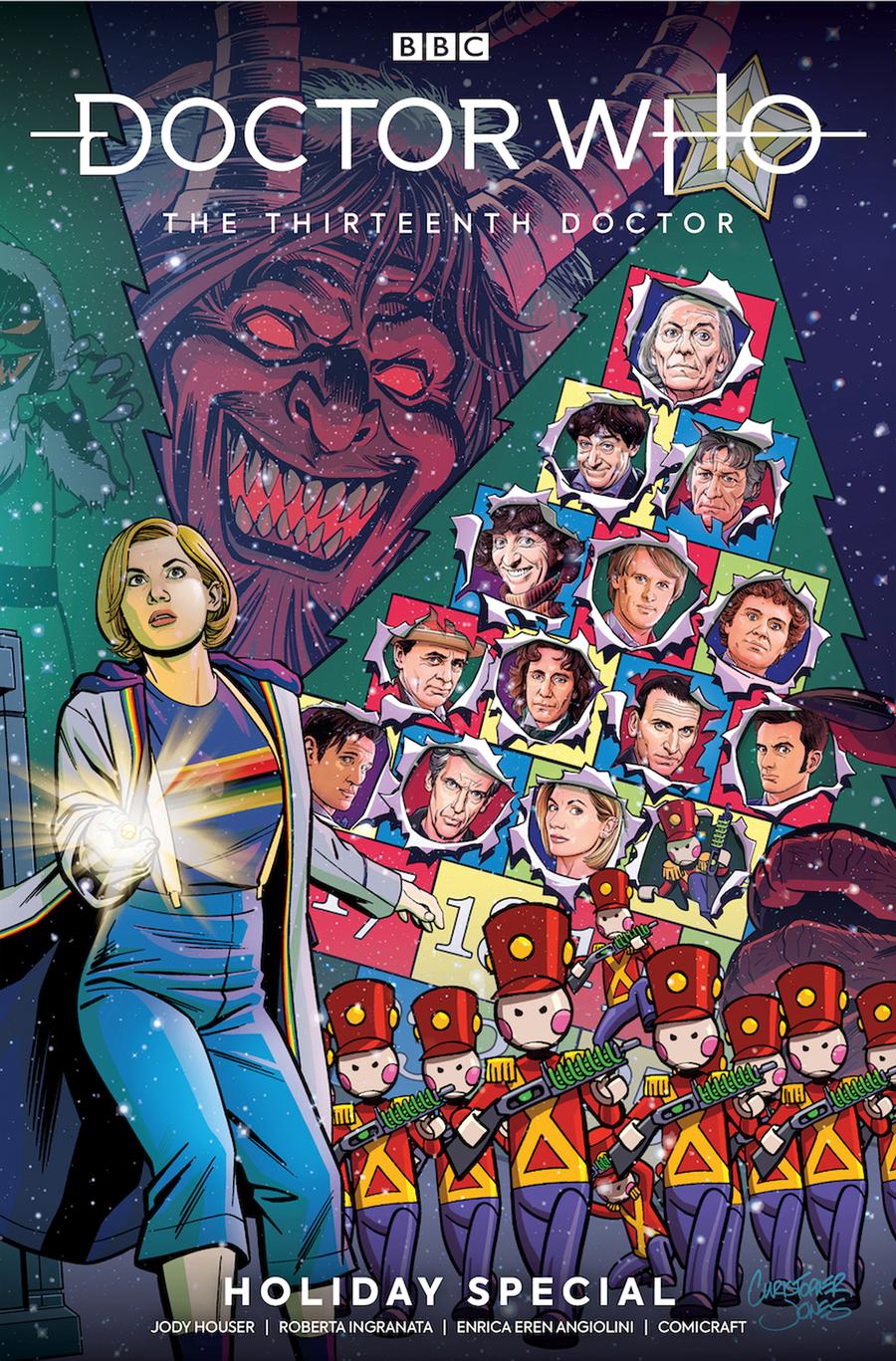 LCSD 2019 Doctor Who 13th Doctor Holiday Special #2 Variant Christopher Jones Connecting Cover