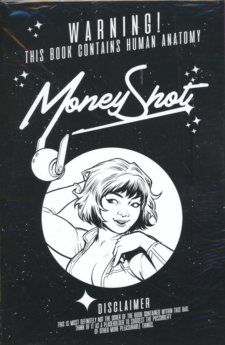 Money Shot #1 Cover H 2nd Ptg Variant Chris Burnham Black Bag Cover With Polybag