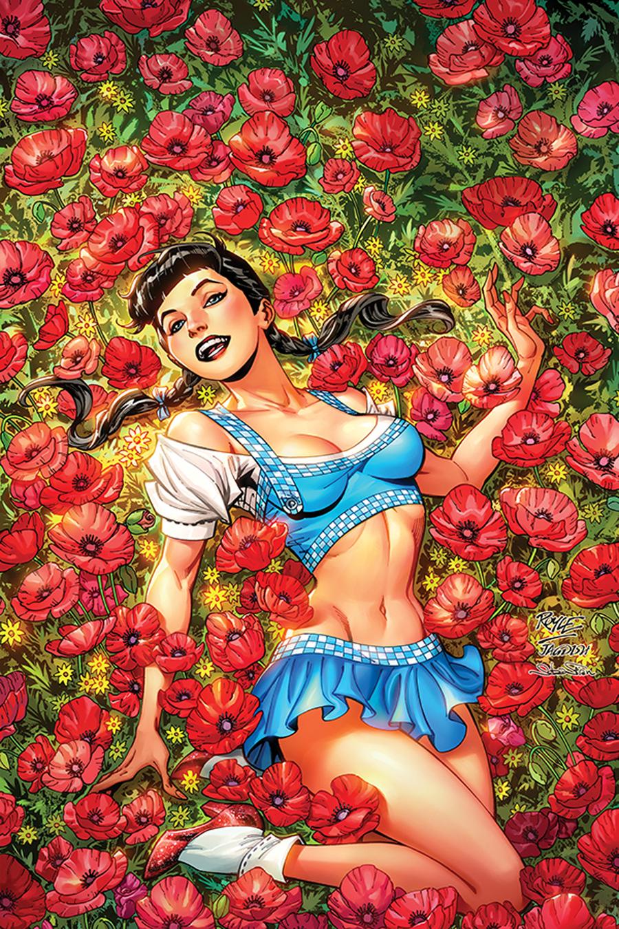 Bettie Page Unbound #6 Cover J Incentive John Royle Virgin Cover
