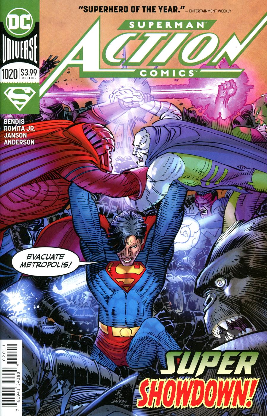 Action Comics Vol 2 #1020 Cover A Regular John Romita Jr & Klaus Janson Cover