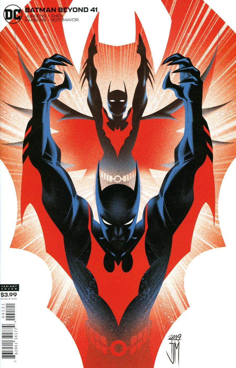 Batman Beyond Vol 6 #41 Cover B Variant Francis Manapul Cover