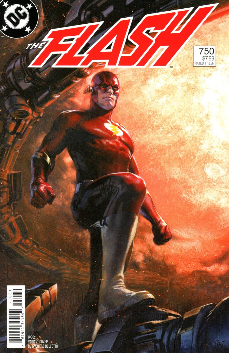 Flash Vol 5 #750 Cover F Variant Gabriele Dell Otto 1980s Cover