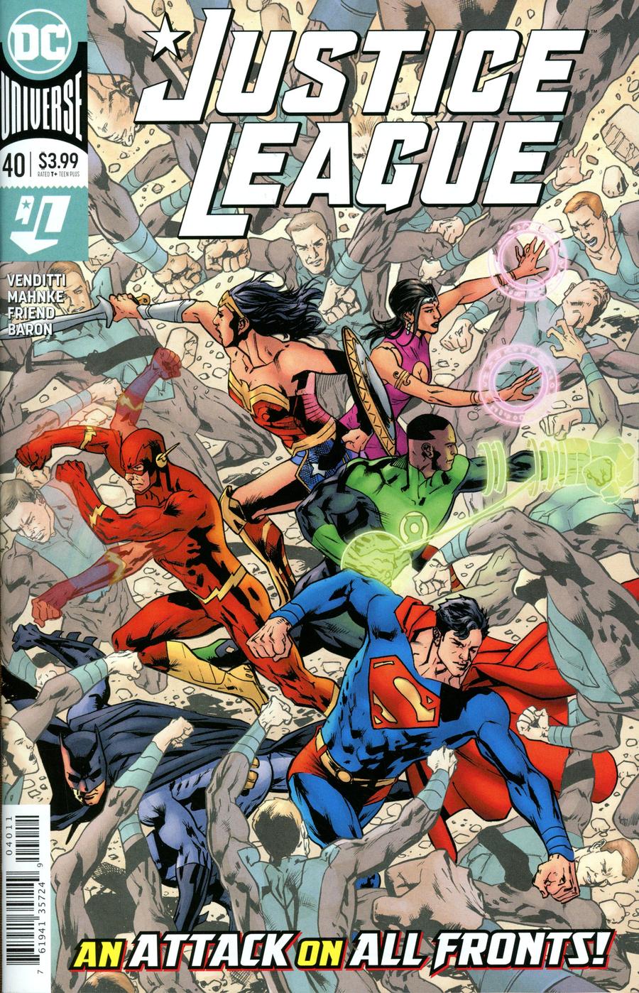 Justice League Vol 4 #40 Cover A Regular Bryan Hitch Cover