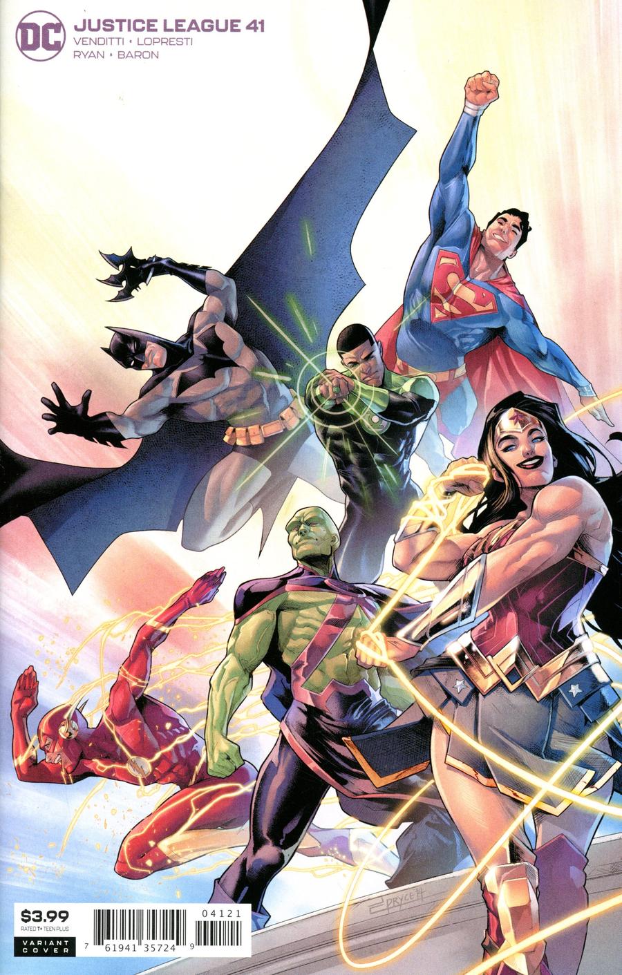 Justice League Vol 4 #41 Cover B Variant Jamal Campbell Cover