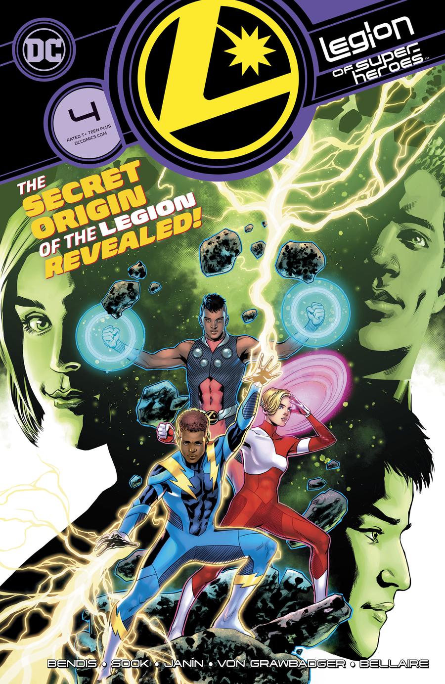 Legion Of Super-Heroes Vol 8 #4 Cover A Regular Ryan Sook & Travis Moore Cover
