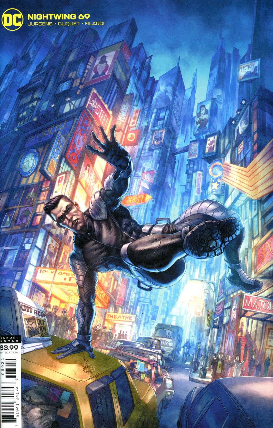 Nightwing Vol 4 #69 Cover B Variant Alan Quah Cover