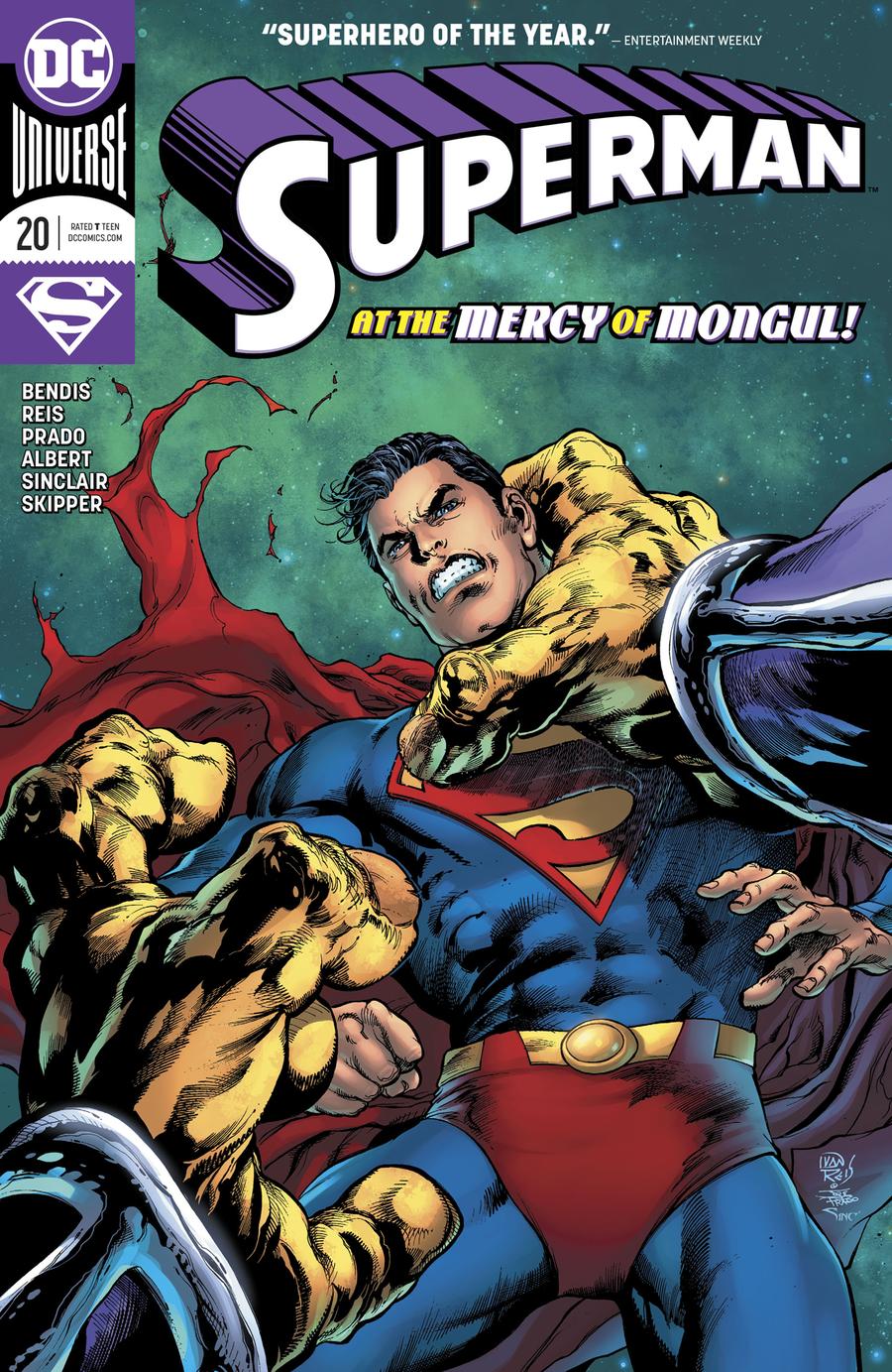 Superman Vol 6 #20 Cover A Regular Ivan Reis & Joe Prado Cover