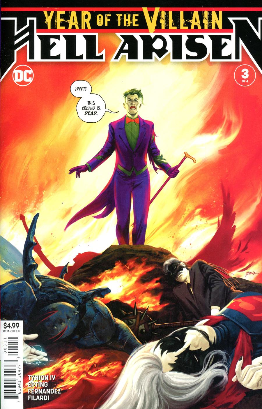 Year Of The Villain Hell Arisen #3 Cover A Regular Steve Epting Cover