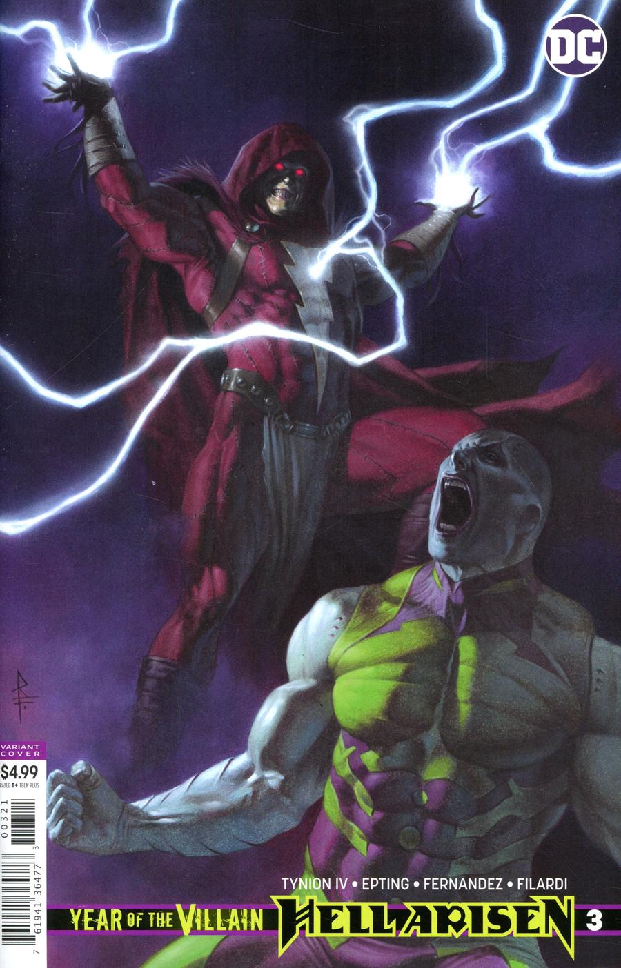 Year Of The Villain Hell Arisen #3 Cover B Variant Riccardo Federici Cover