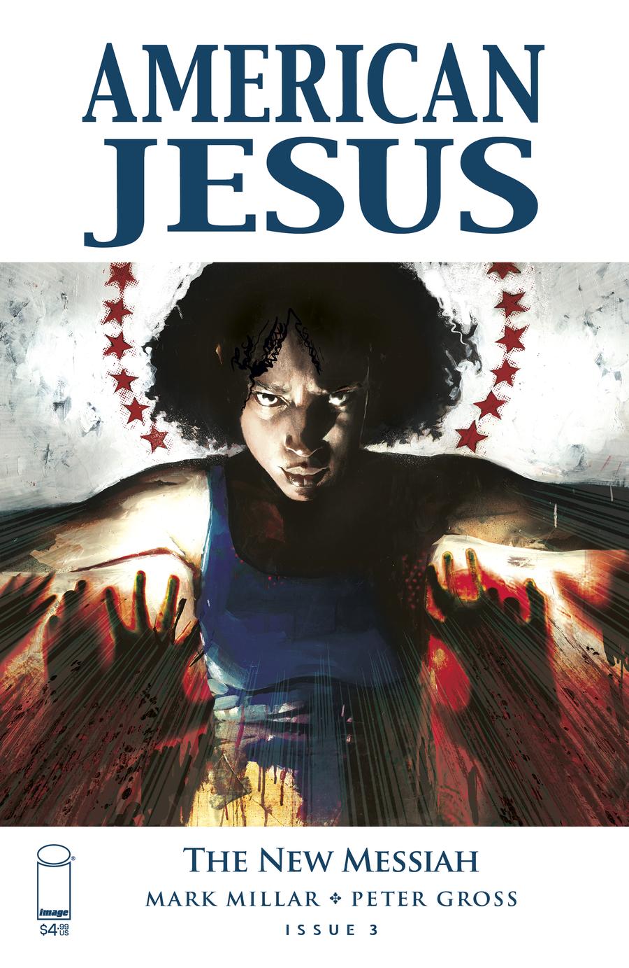 American Jesus New Messiah #3 Cover B Variant Jason Shawn Alexander Color Cover