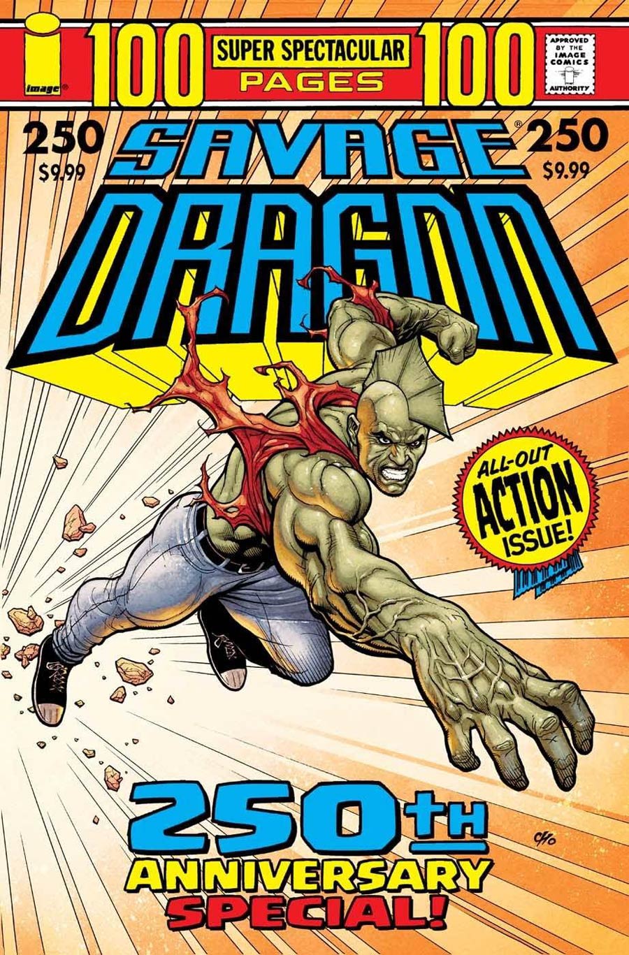 Savage Dragon Vol 2 #250 Cover B Variant Frank Cho Cover