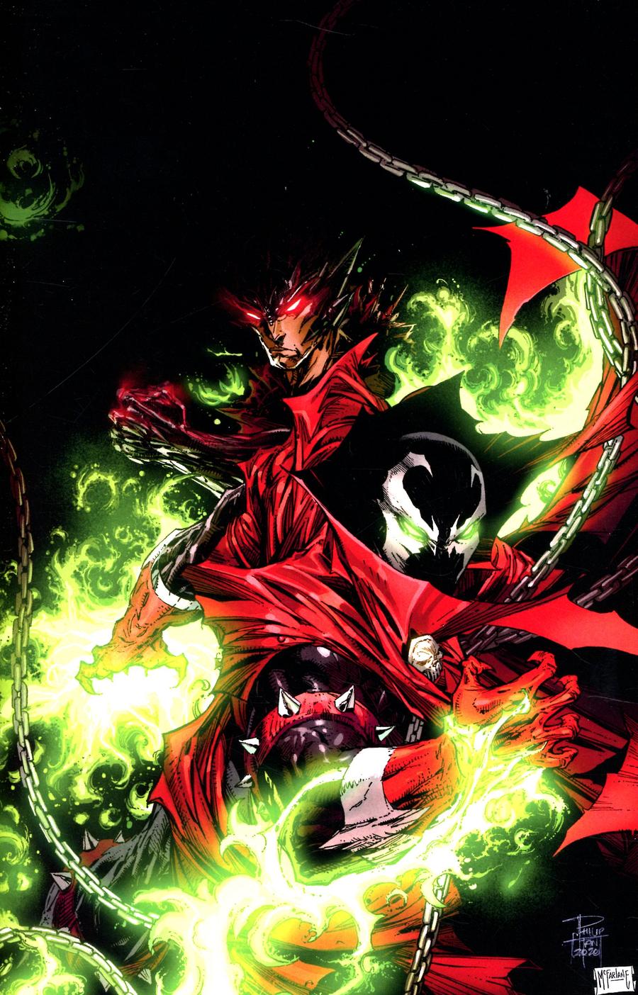 Spawn #306 Cover C Variant Philip Tan & Todd McFarlane Virgin Cover