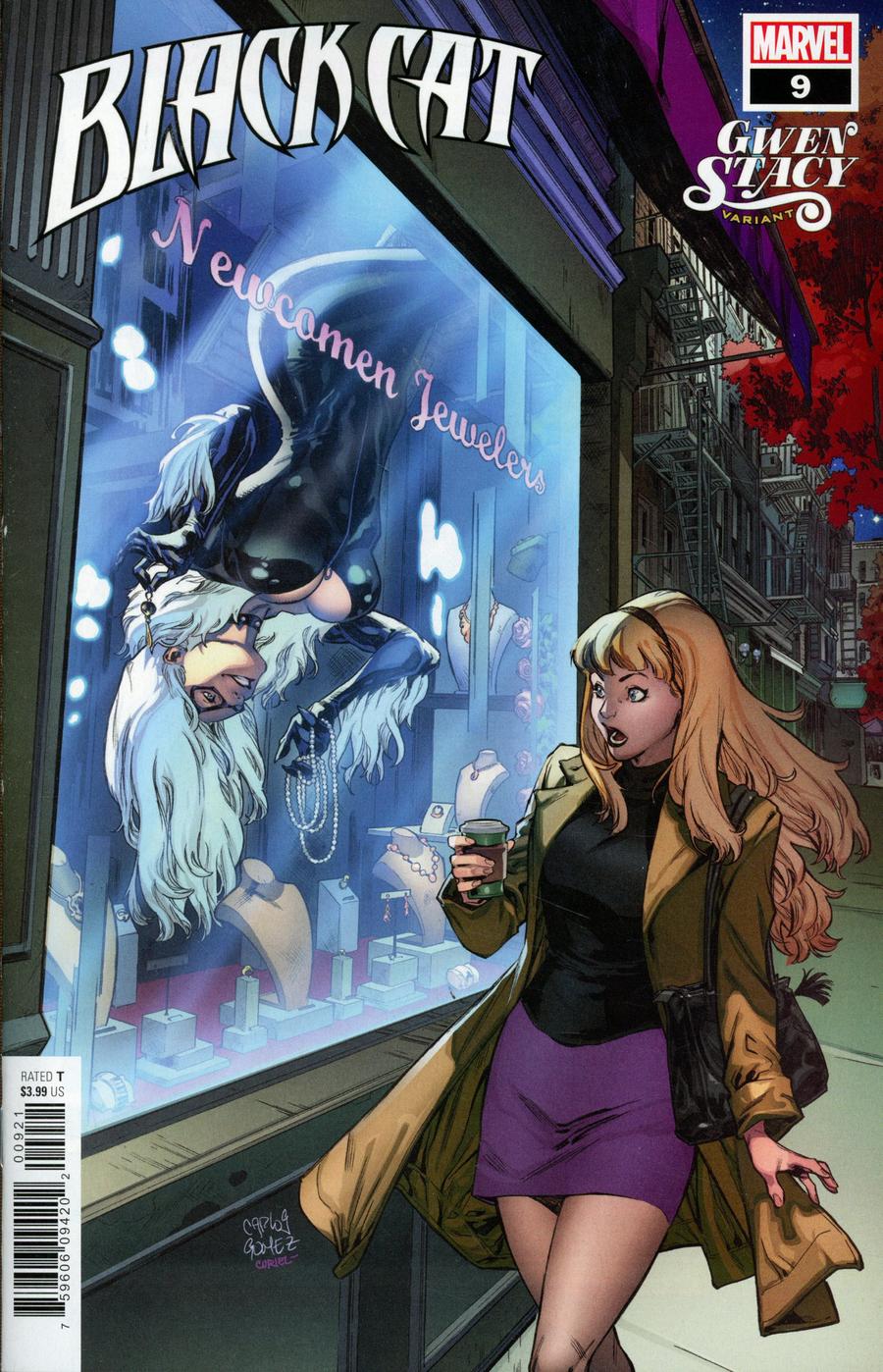 Black Cat #9 Cover B Variant Carlos Gomez Gwen Stacy Cover