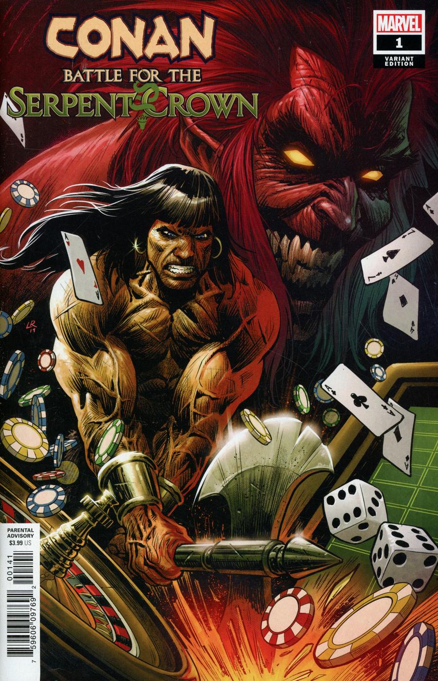 Conan Battle For The Serpent Crown #1 Cover B Variant Luke Ross Cover