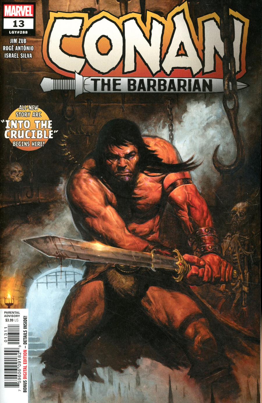 Conan The Barbarian Vol 4 #13 Cover A Regular EM Gist Cover