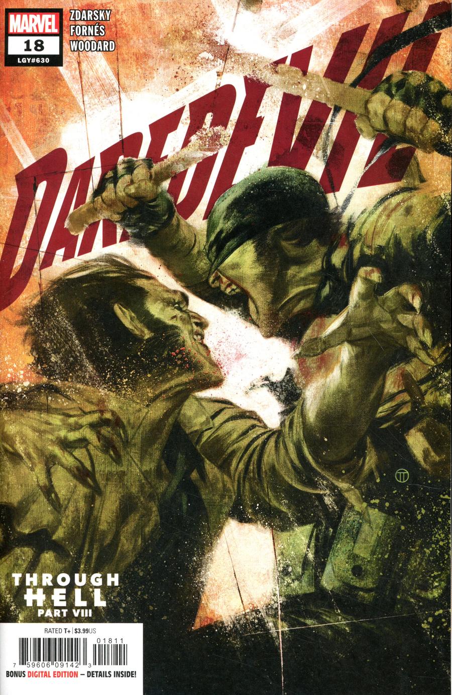 Daredevil Vol 6 #18 Cover A Regular Julian Totino Tedesco Cover