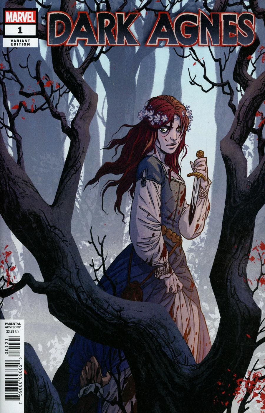 Robert E Howards Dark Agnes #1 Cover B Variant Becky Cloonan Cover