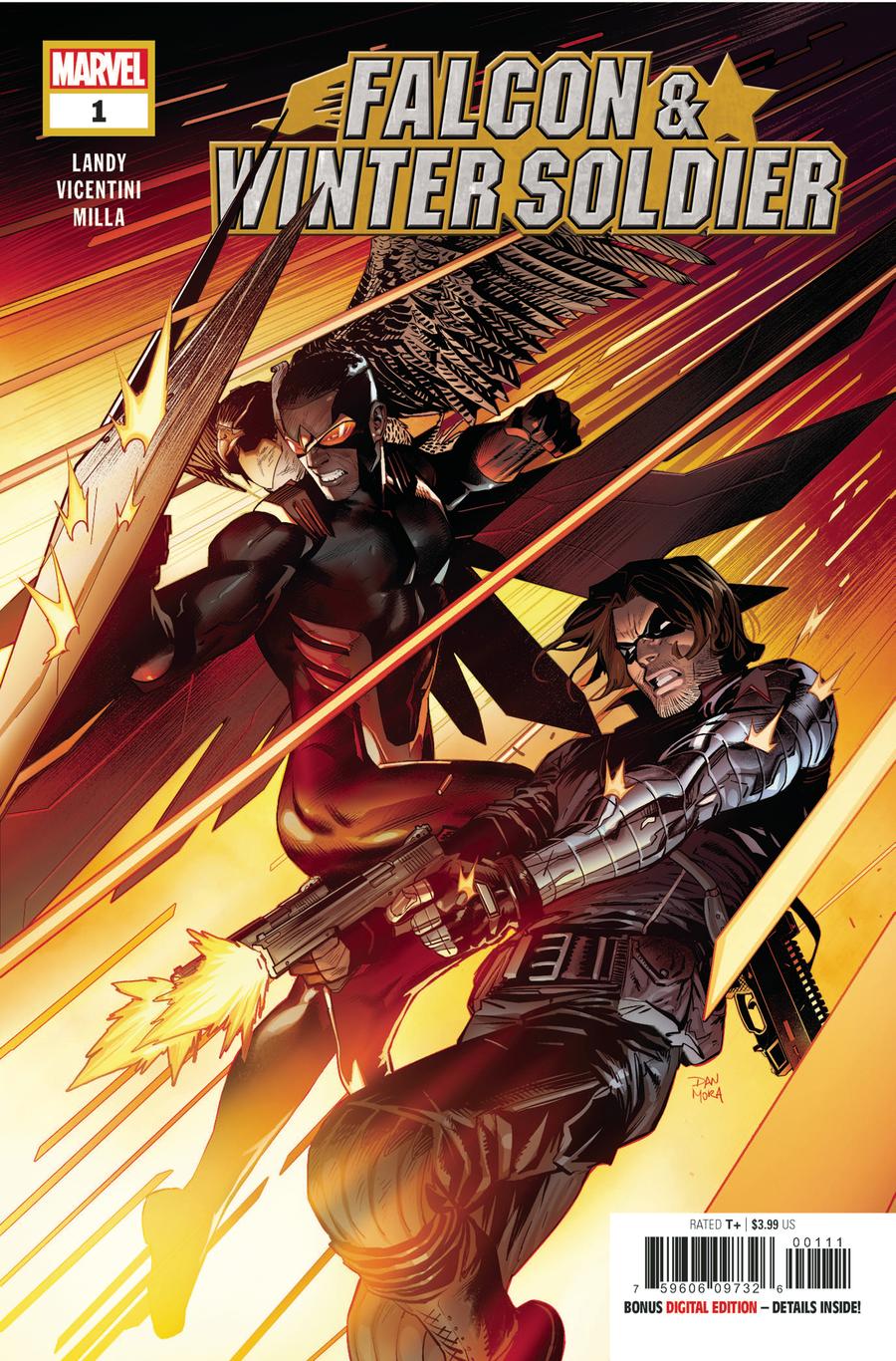 Falcon & Winter Soldier #1 Cover A Regular Dan Mora Cover