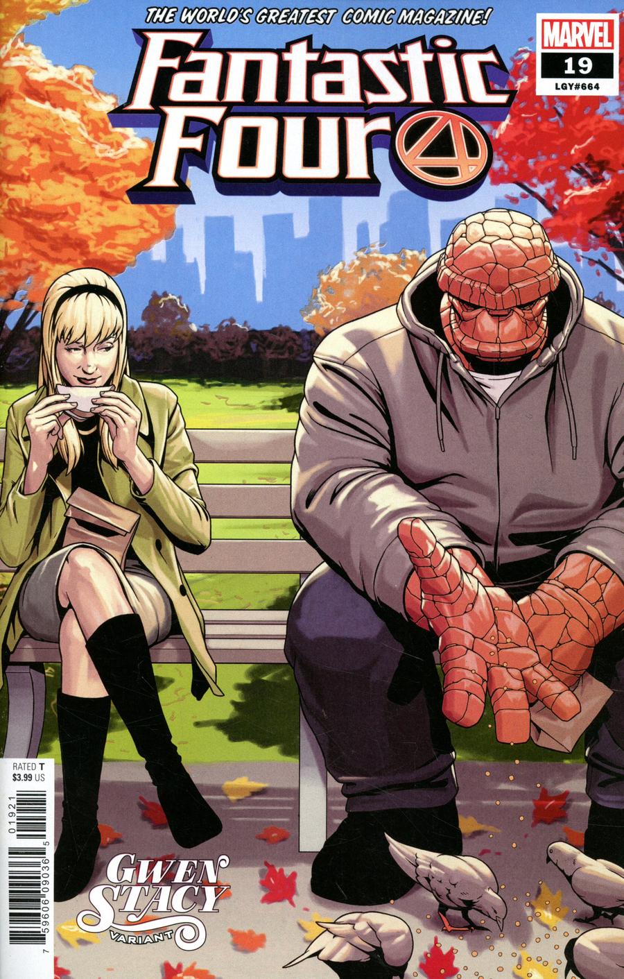 Fantastic Four Vol 6 #19 Cover B Variant John Tyler Christopher Gwen Stacy Cover