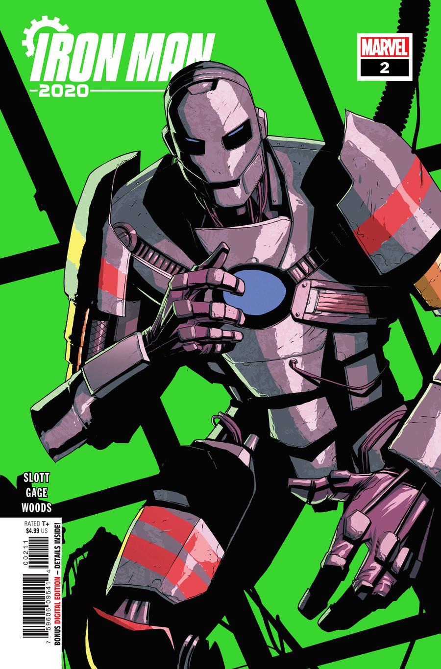 Iron Man 2020 #2 Cover A Regular Mike Del Mundo Cover