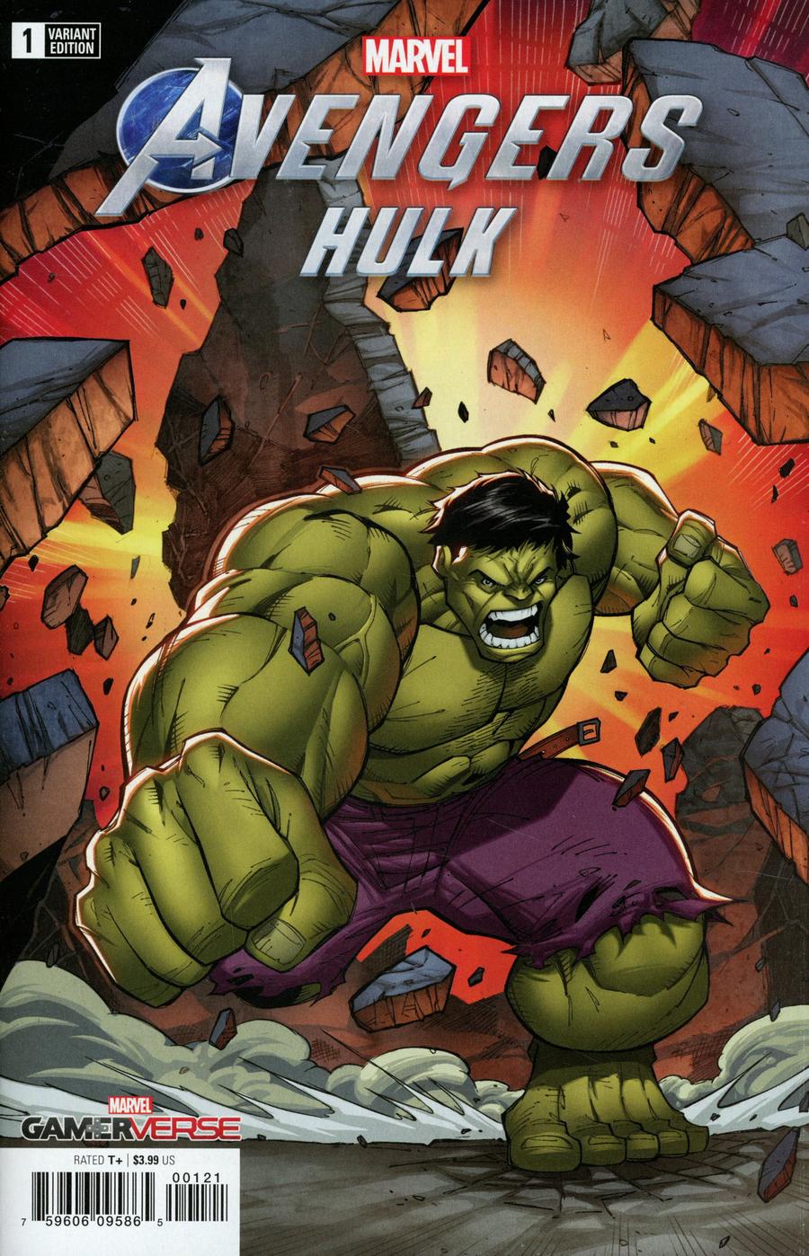 Marvels Avengers Hulk #1 Cover B Variant Ron Lim Cover