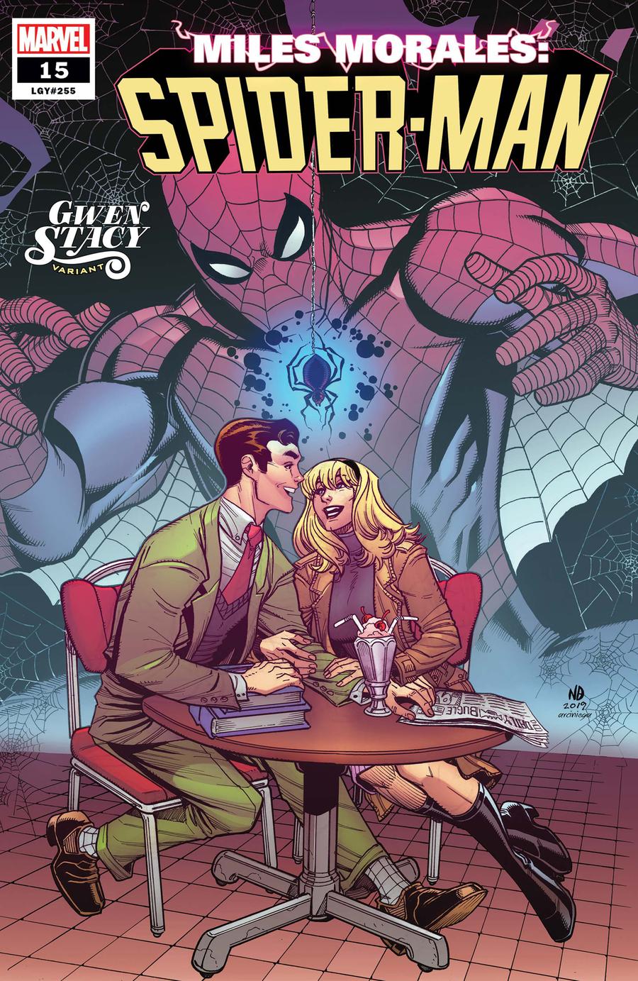 Miles Morales Spider-Man #15 Cover B Variant Nick Bradshaw Gwen Stacy Cover