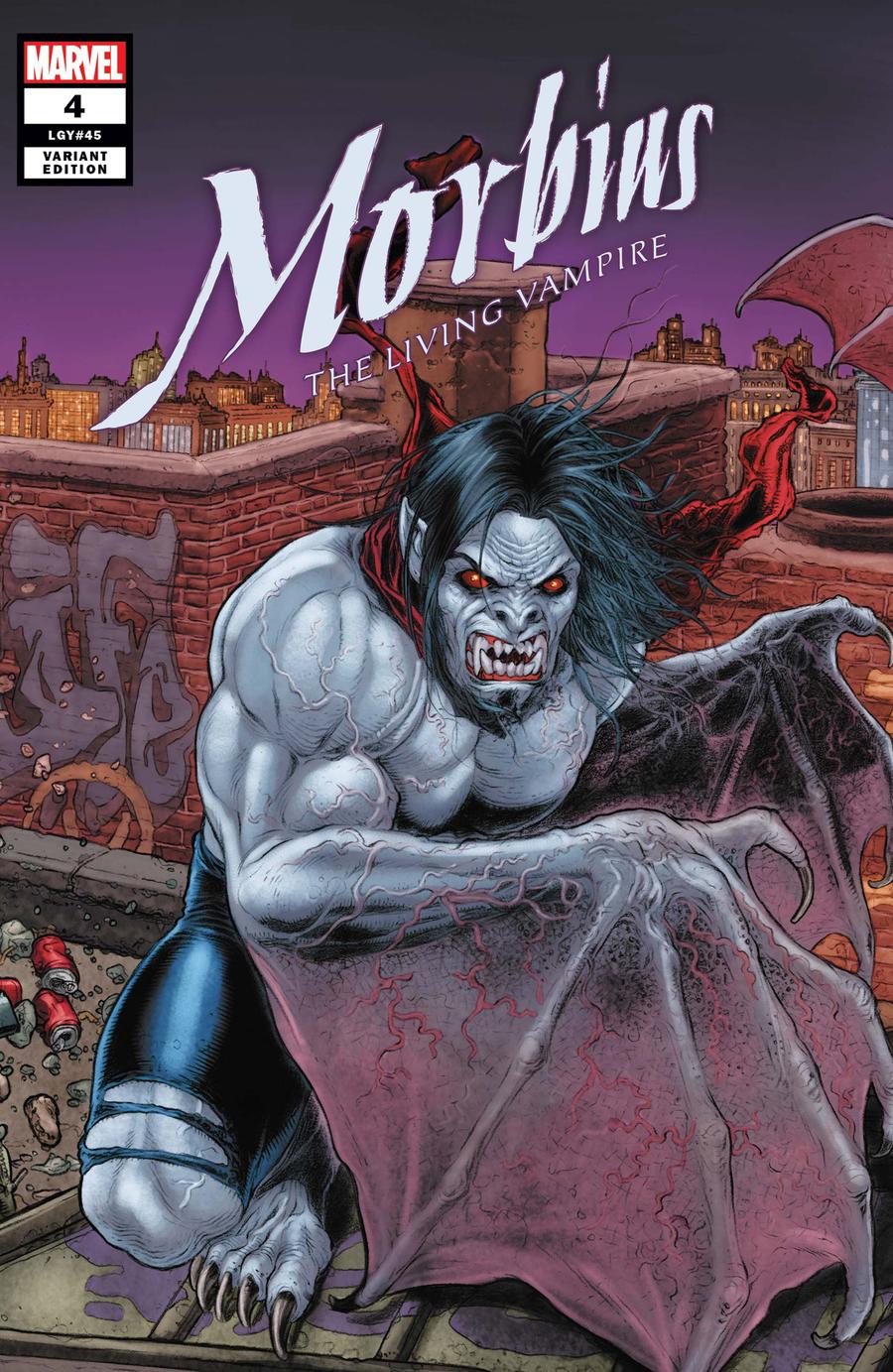 Morbius #4 Cover B Variant Juan Jose Ryp Connecting Cover