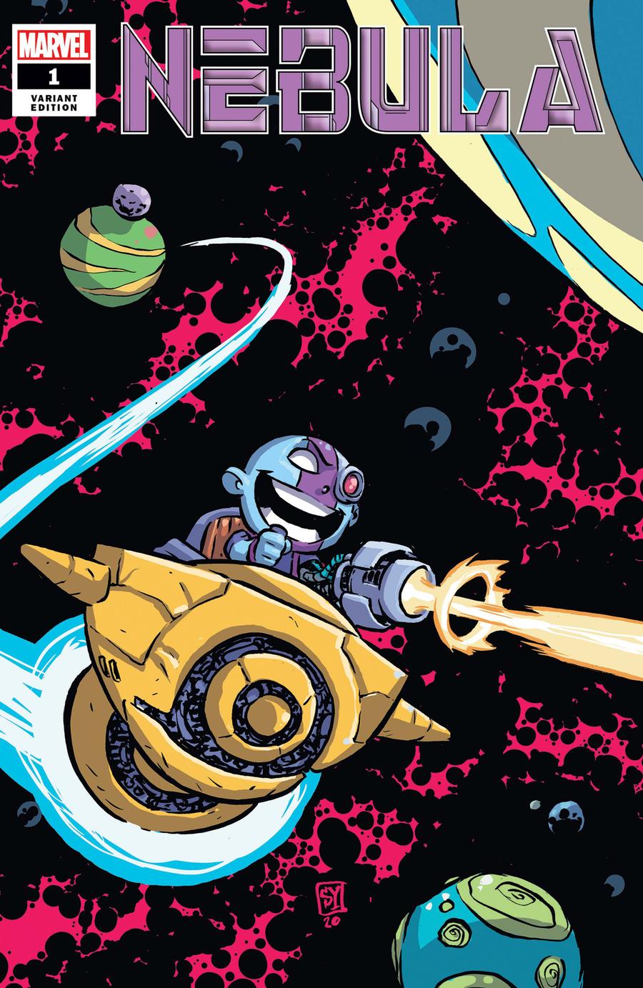 Nebula #1 Cover B Variant Skottie Young Cover