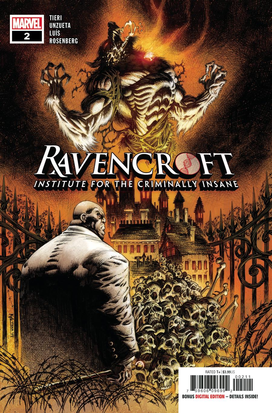 Ravencroft #2 Cover A 1st Ptg Regular Kyle Hotz & Dan Brown Cover