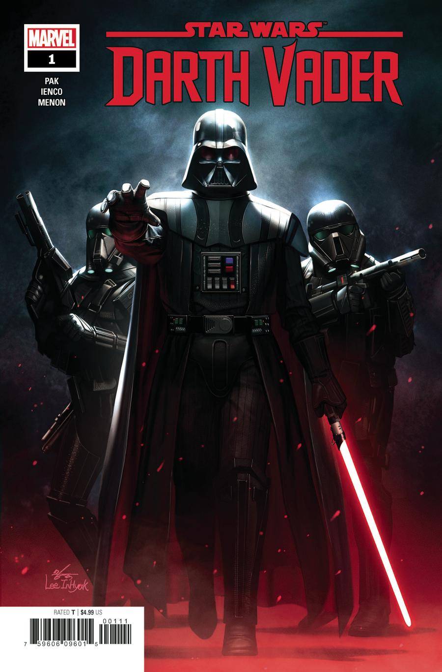 Star Wars Darth Vader #1 Cover A 1st Ptg Regular Inhyuk Lee Cover