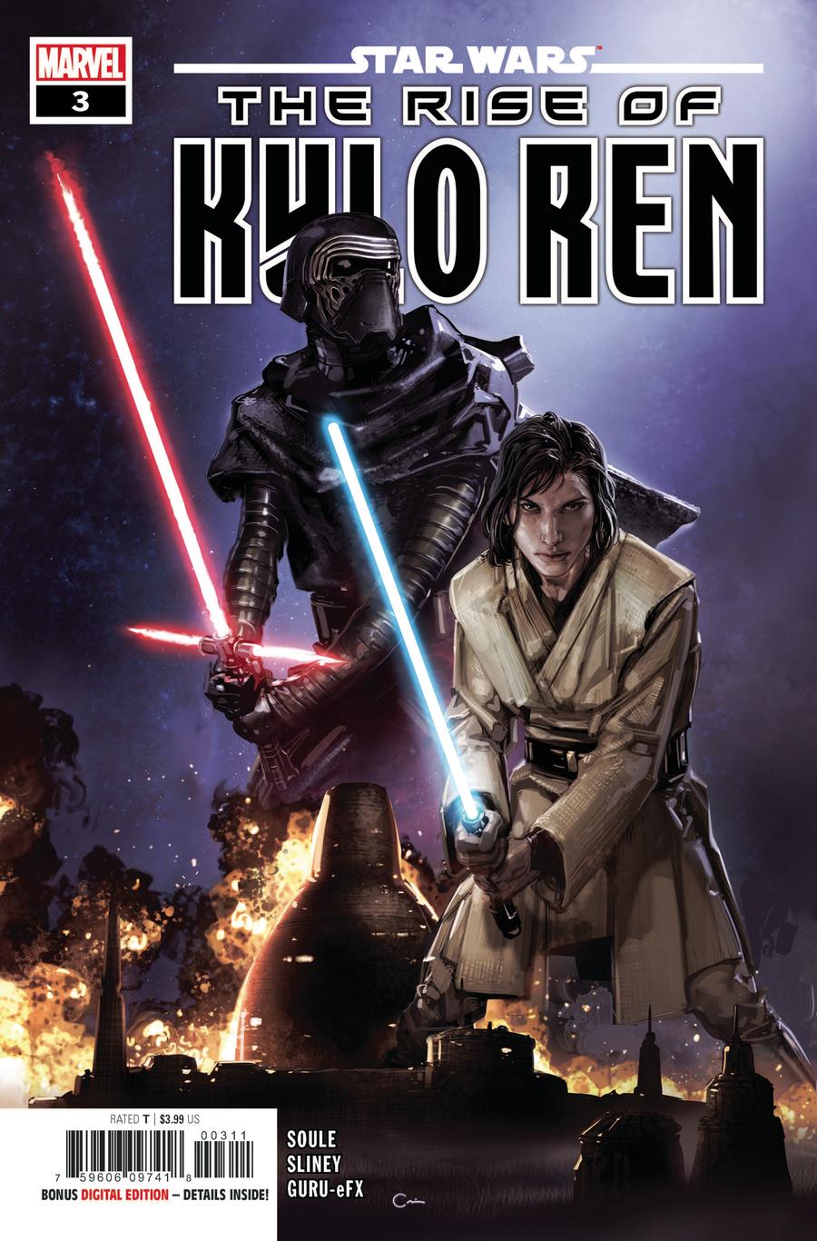 Star Wars Rise Of Kylo Ren #3 Cover A 1st Ptg Regular Clayton Crain Cover