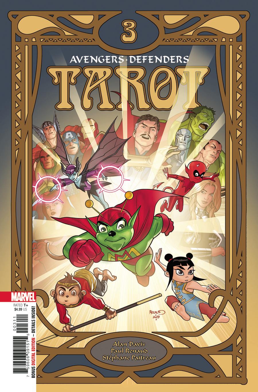 Tarot #3 Cover A Regular Paul Renaud Cover