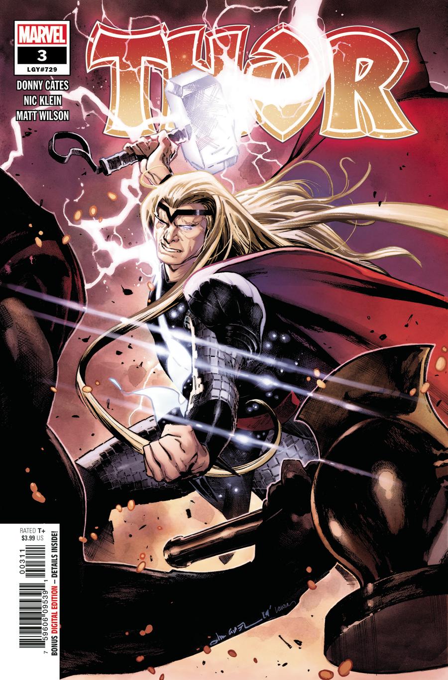 Thor Vol 6 #3 Cover A 1st Ptg Regular Olivier Coipel Cover