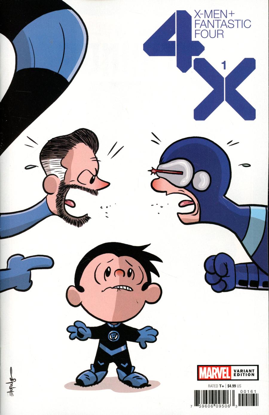 X-Men Fantastic Four Vol 2 #1 Cover D Variant Chris Eliopoulos Cover