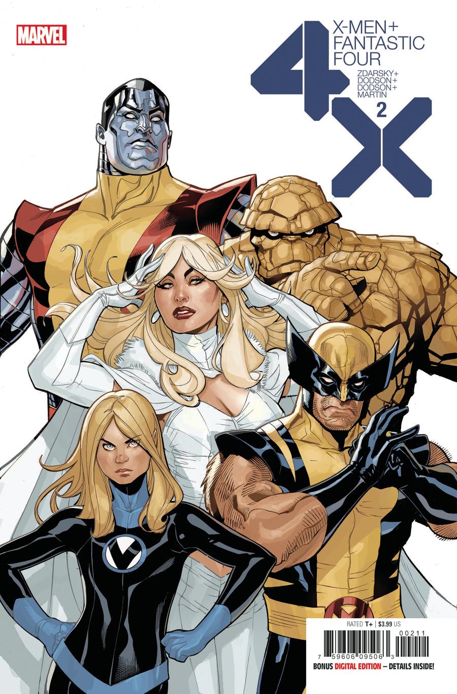 X-Men Fantastic Four Vol 2 #2 Cover A Regular Terry Dodson Cover