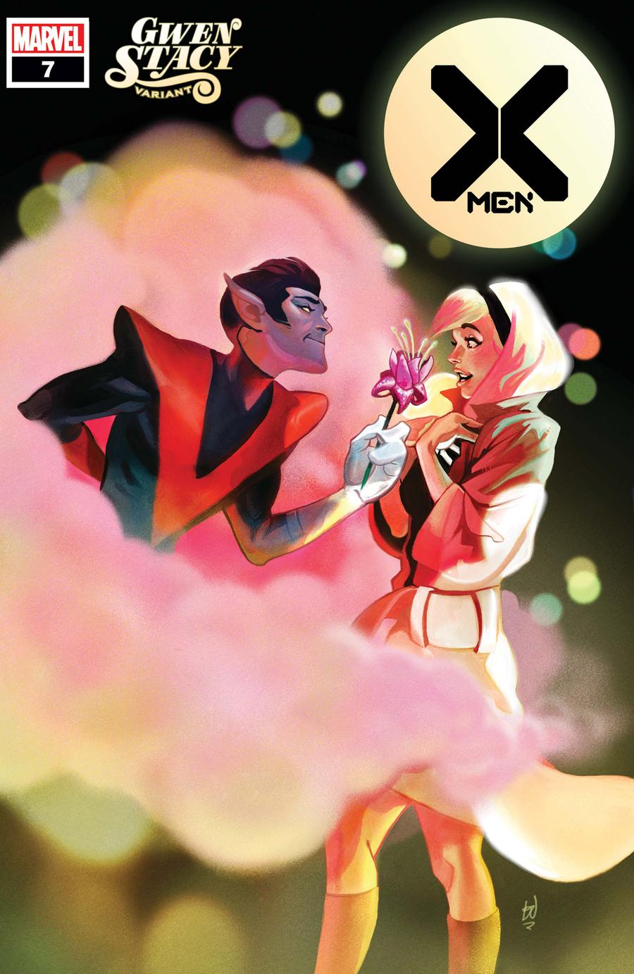 X-Men Vol 5 #7 Cover B Variant Mike Del Mundo Gwen Stacy Cover (Dawn Of X Tie-In)