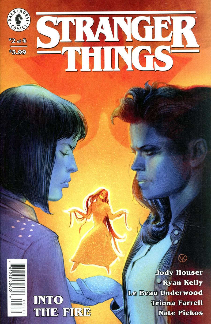 Stranger Things Into The Fire #2 Cover A Regular Viktor Kalvachev Cover