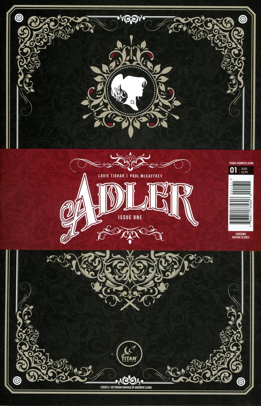 Adler #1 Cover C Variant Victorian Homage Cover