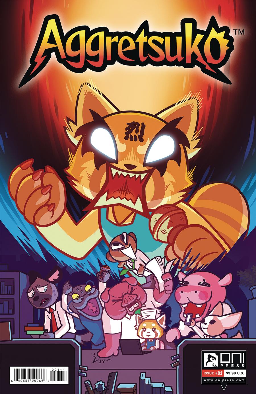 Aggretsuko #1 Cover A 1st Ptg Regular CJ Cannon Cover