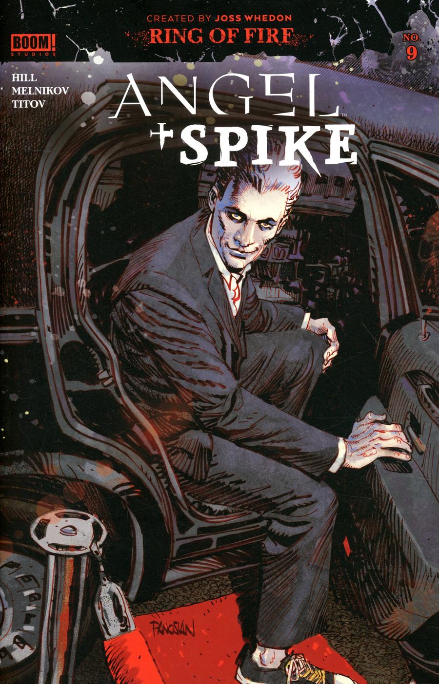 Angel & Spike #9 Cover A Regular Dan Panosian Cover