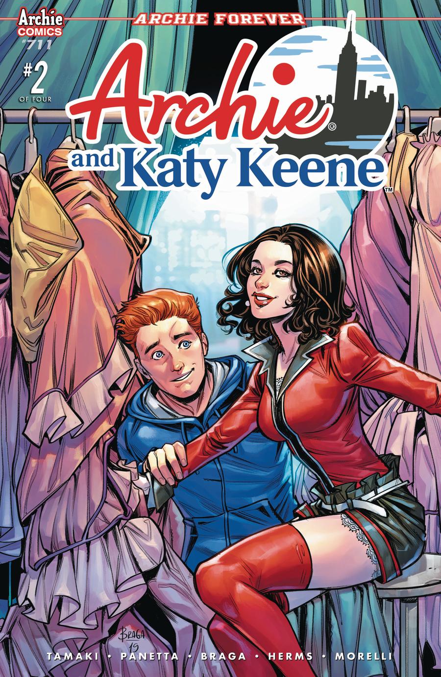 Archie Vol 2 #711 Archie And Katy Keene Part 2 Cover A Regular Laura Braga Cover