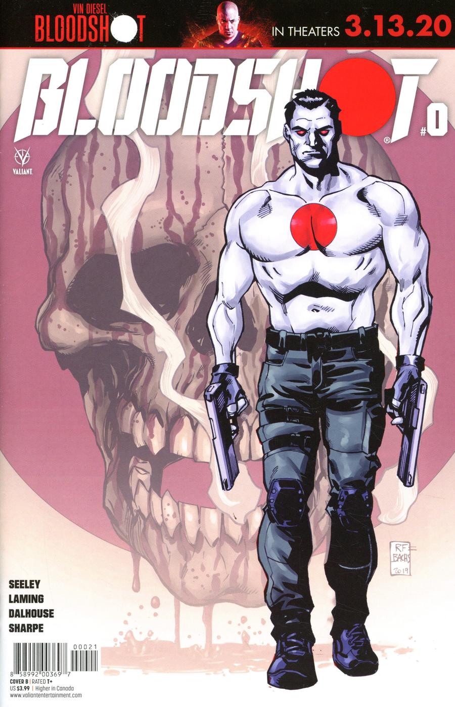 Bloodshot Vol 4 #0 Cover B Variant Ramon Bachs Cover