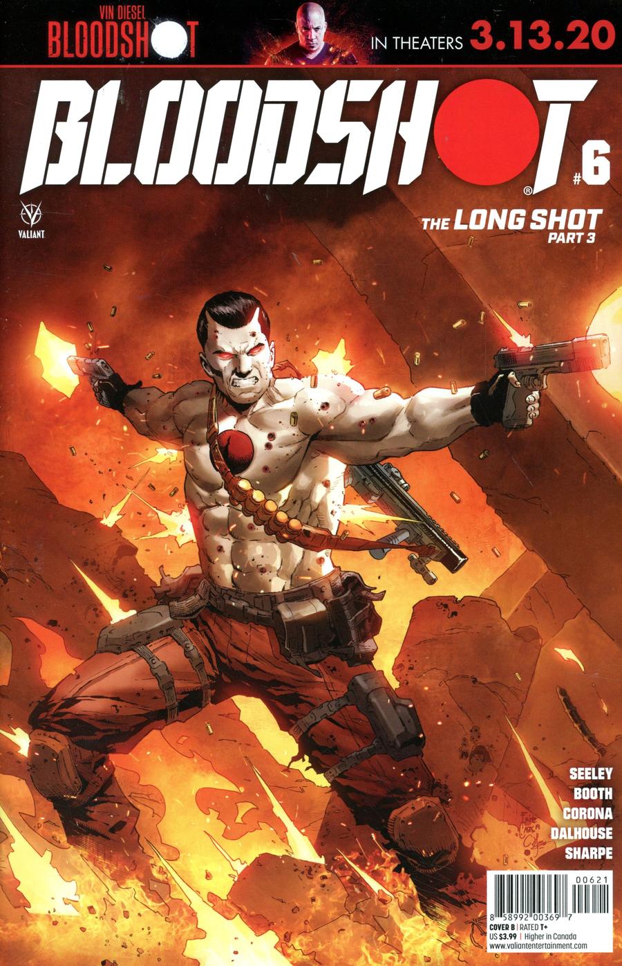 Bloodshot Vol 4 #6 Cover B Variant Fritz Casas Cover