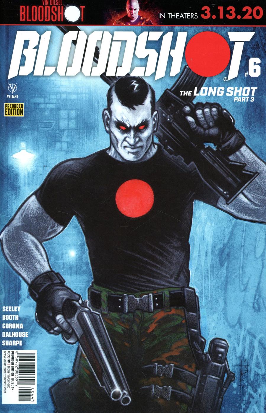 Bloodshot Vol 4 #6 Cover D Variant Pre-Order Edition