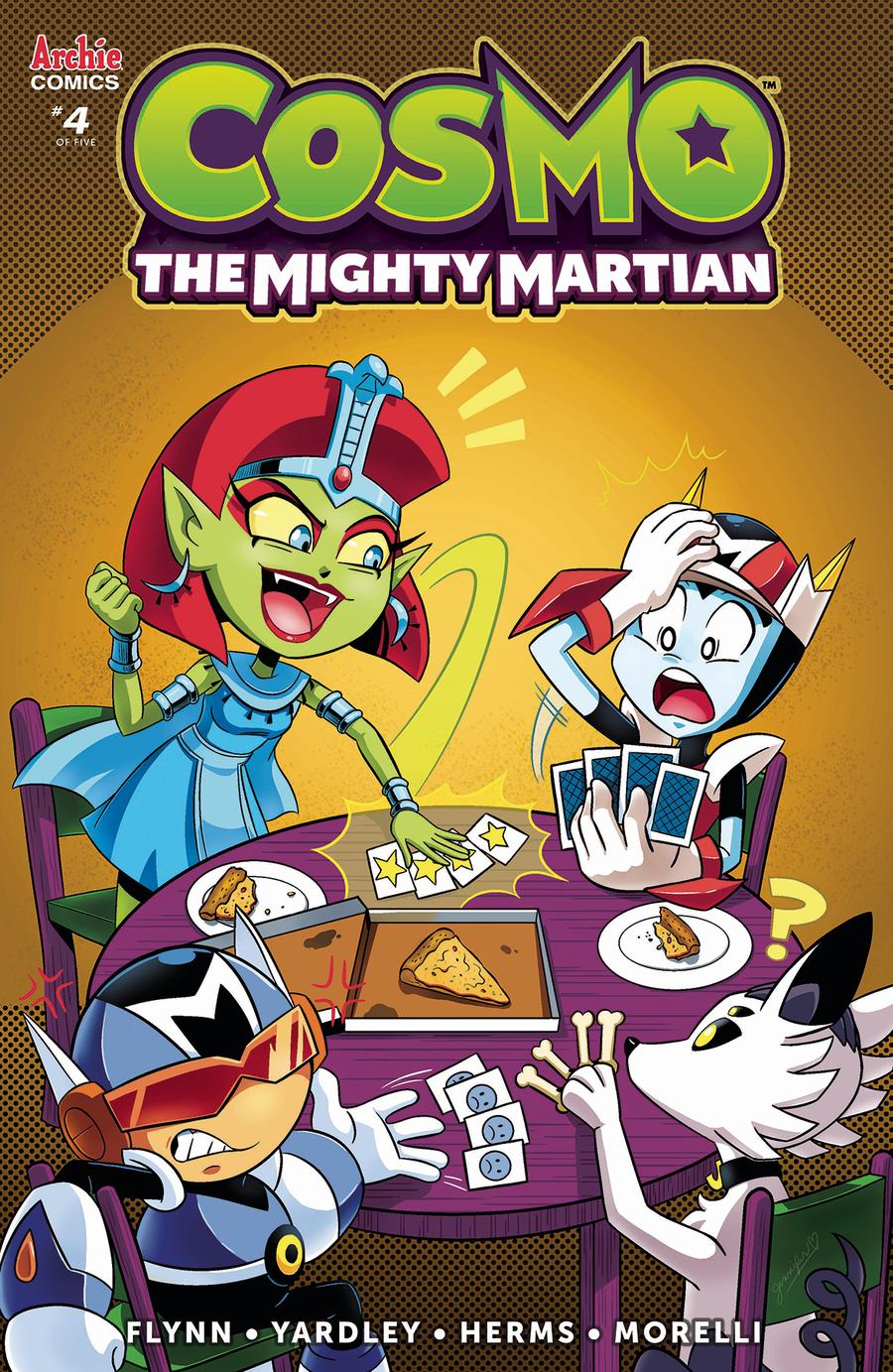 Cosmo The Mighty Martian #4 Cover C Variant Jennifer Hernandez Cover