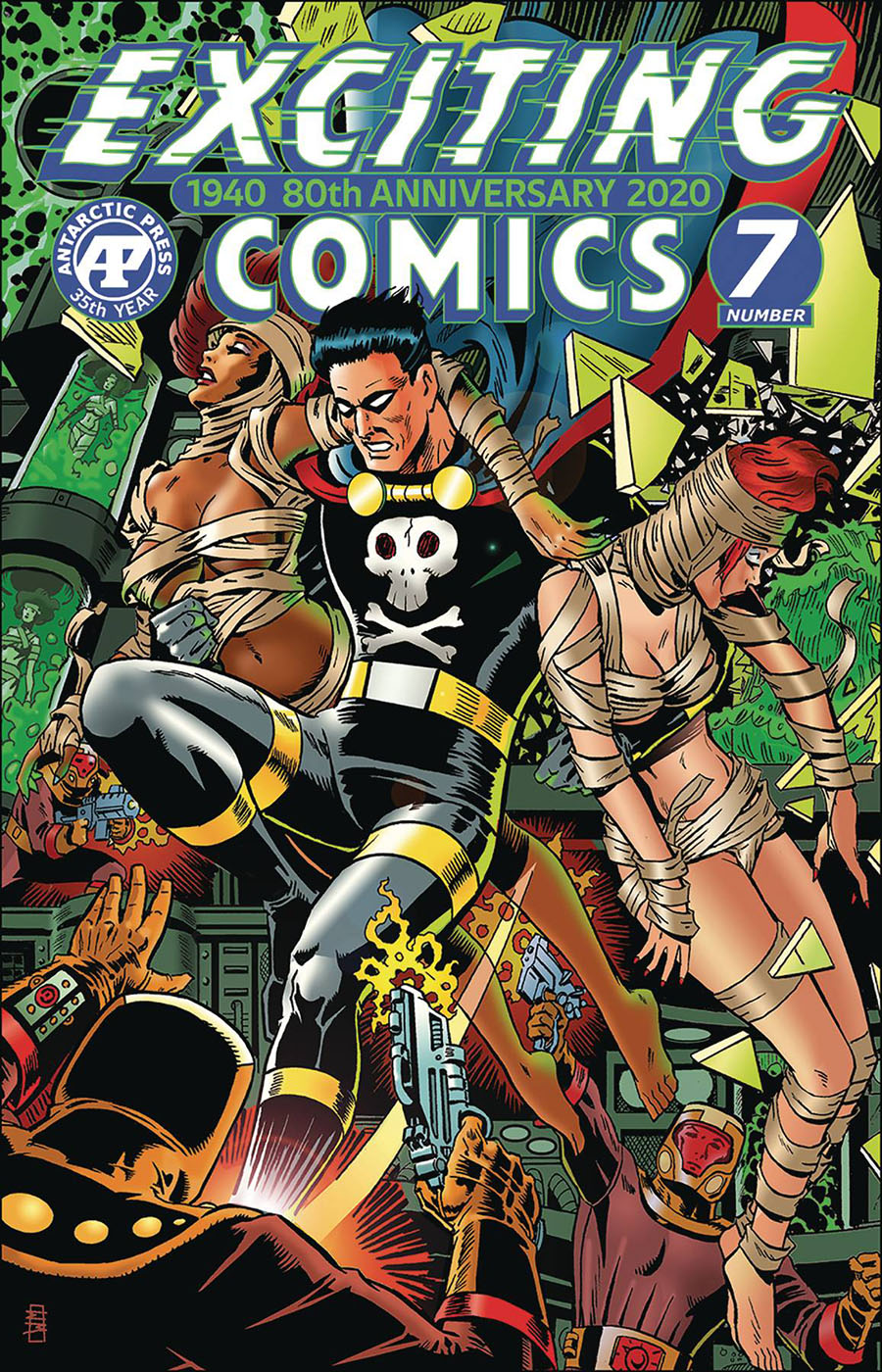 Exciting Comics Vol 2 #7 Cover A Regular Will Meugniot Cover