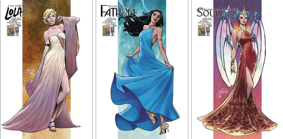 Fathom Lola Xoxo Soulfire SDCC 2019 Exclusive Connecting Covers Set